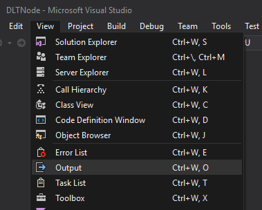 Output Window